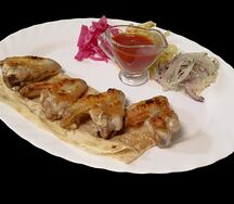 Шашлык из куриных крыльев