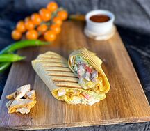 Шаурма Четыре сыра с курицей
