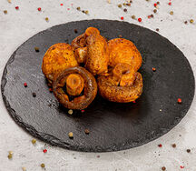 Шампиньоны на мангале