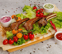 Шашлык из бараньей корейки