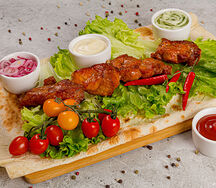 Шашлык из cвинoй шеи