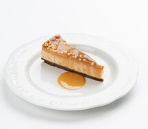 Чизкейк Карамель-арахис