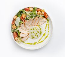 Цезарь с курицей