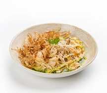 Живая паста с морепродуктами