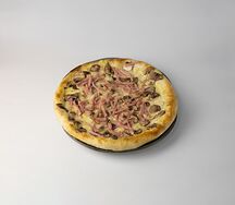 Пицца Грибная с ветчиной