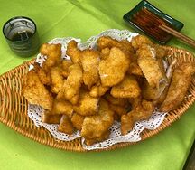 Куриное филе в сухарях