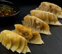 Острые пельмени с курицей