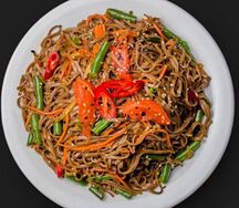 Wok Удон с овощами