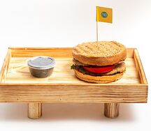 Двойной чикенбургер