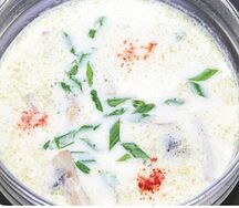 Суп сливочный с курицей