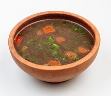 Суп с лесными грибами