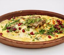 Говядина запеченная с грибами и сыром