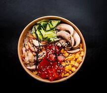 Поке с курицей