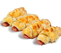 Рoгалики с колбасками