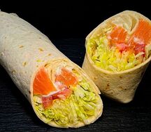 Ролл твистер с сёмгой