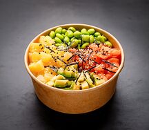 Поке с лососем