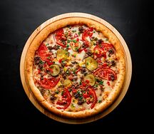 Пицца чизбургер