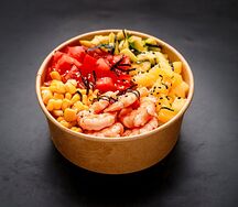 Поке с креветками