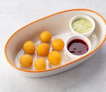 Хрустящие сырные шарики 