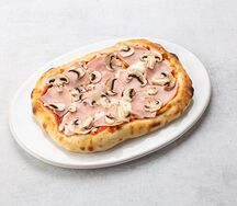 Пицца с Ветчиной и Грибами