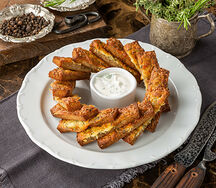 Гренки с чесноком и сыром