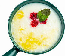 Каша рисовая с миндалем