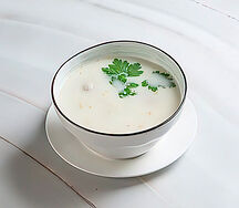 Детский сливочный рамен с куриными фрикадельками