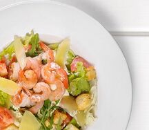 Цезарь с креветками