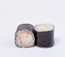 Маки с тигровой креветкой