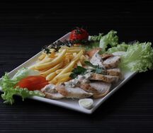 Куриная грудка в сливочном соусе