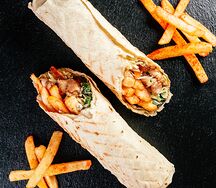 Шаурма фри со свининой