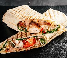 Классическая шаурма с курицей