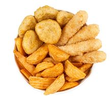 Саб-бокс Картошка, наггетсы, сырные палочки