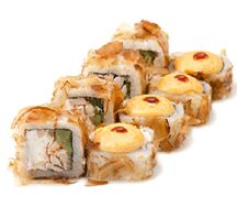 Запечённый ролл Асам с курицей