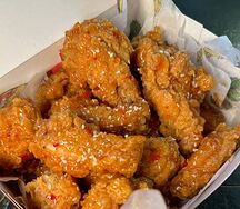 Крылышки под соусом sweet chilli M