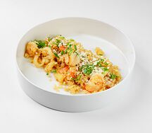 Тайский рис с креветками и кальмарами