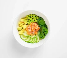 Поке с лососем 