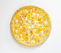 Пицца Три сыра и ветчина