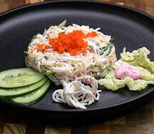 Салат с крабом