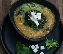 Мисосиру с кимчи