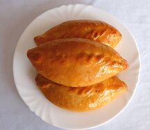 Печеные пирожки с ливером