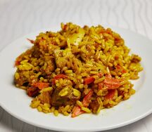 Плов с курицей