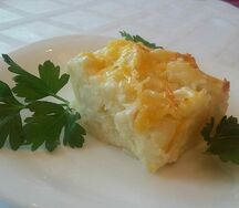 Запеченный картофель с сыром