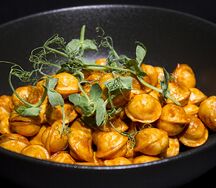 Жареные пельмени