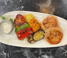 Котлетки куриные с сырным соусом