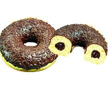 Донат тройной шоколад