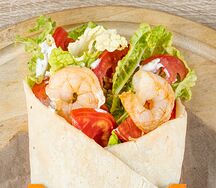 Шаварма с креветками