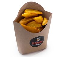 Картофельные дольки по-деревенски