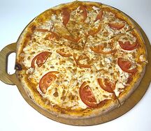 Пицца с курицей