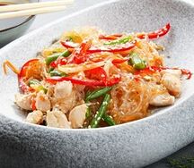 Фунчоза с курицей